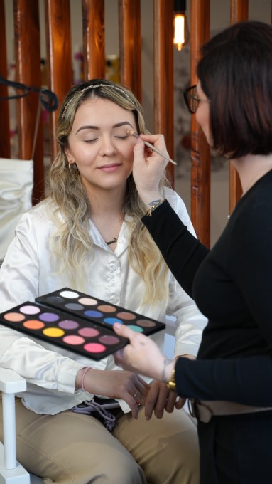 Prestation maquillage mariée réalisé par Amandine Esthétique 09